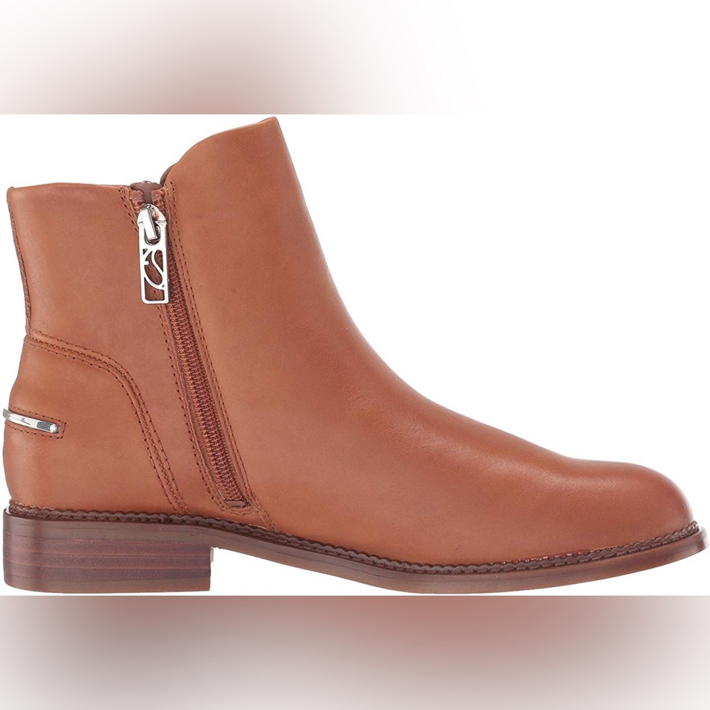 Franco Sarto Happily Booties Cognac 8.5